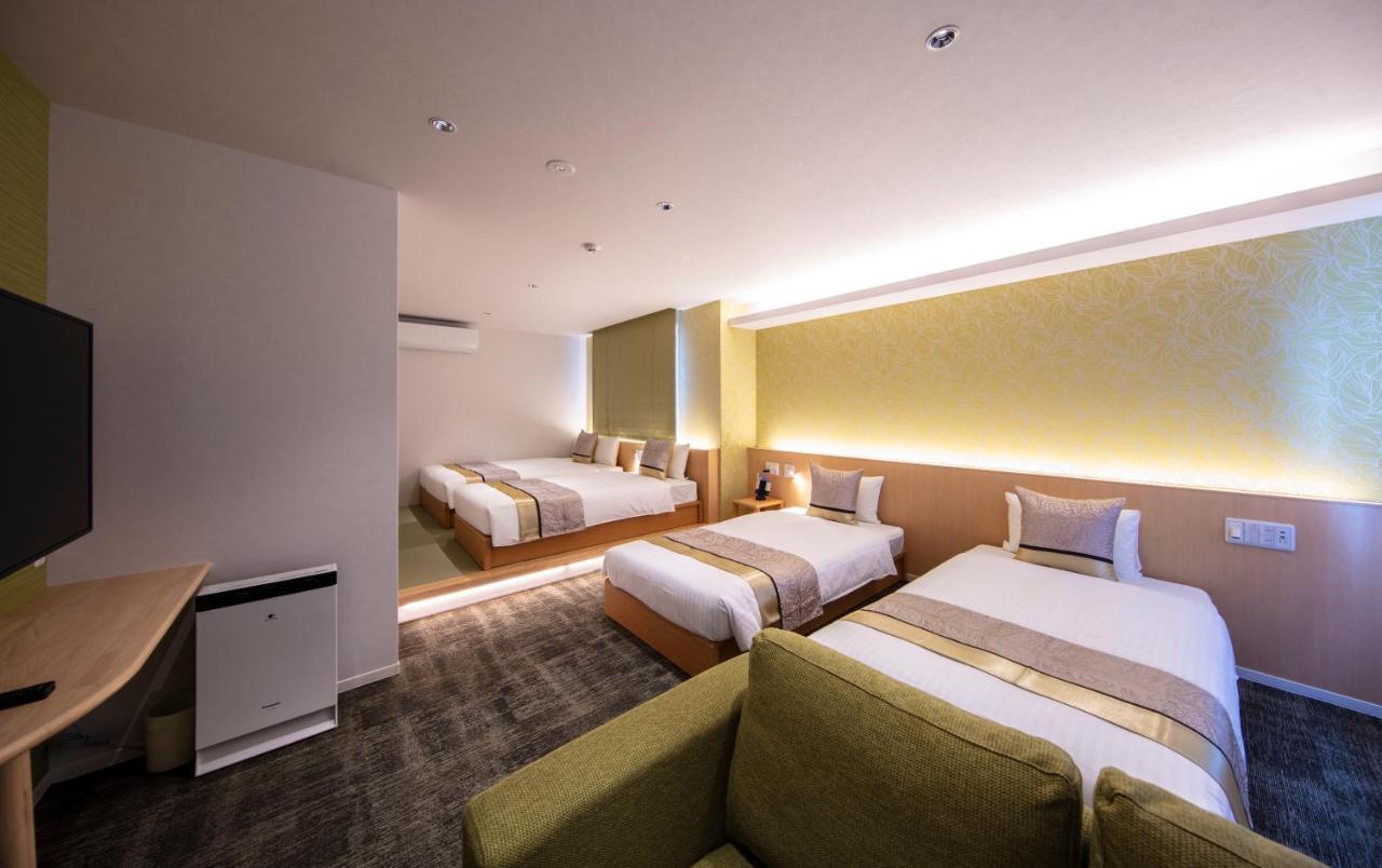 GRAND BASE Okayama Ekimae Lejlighedshotel Eksteriør billede