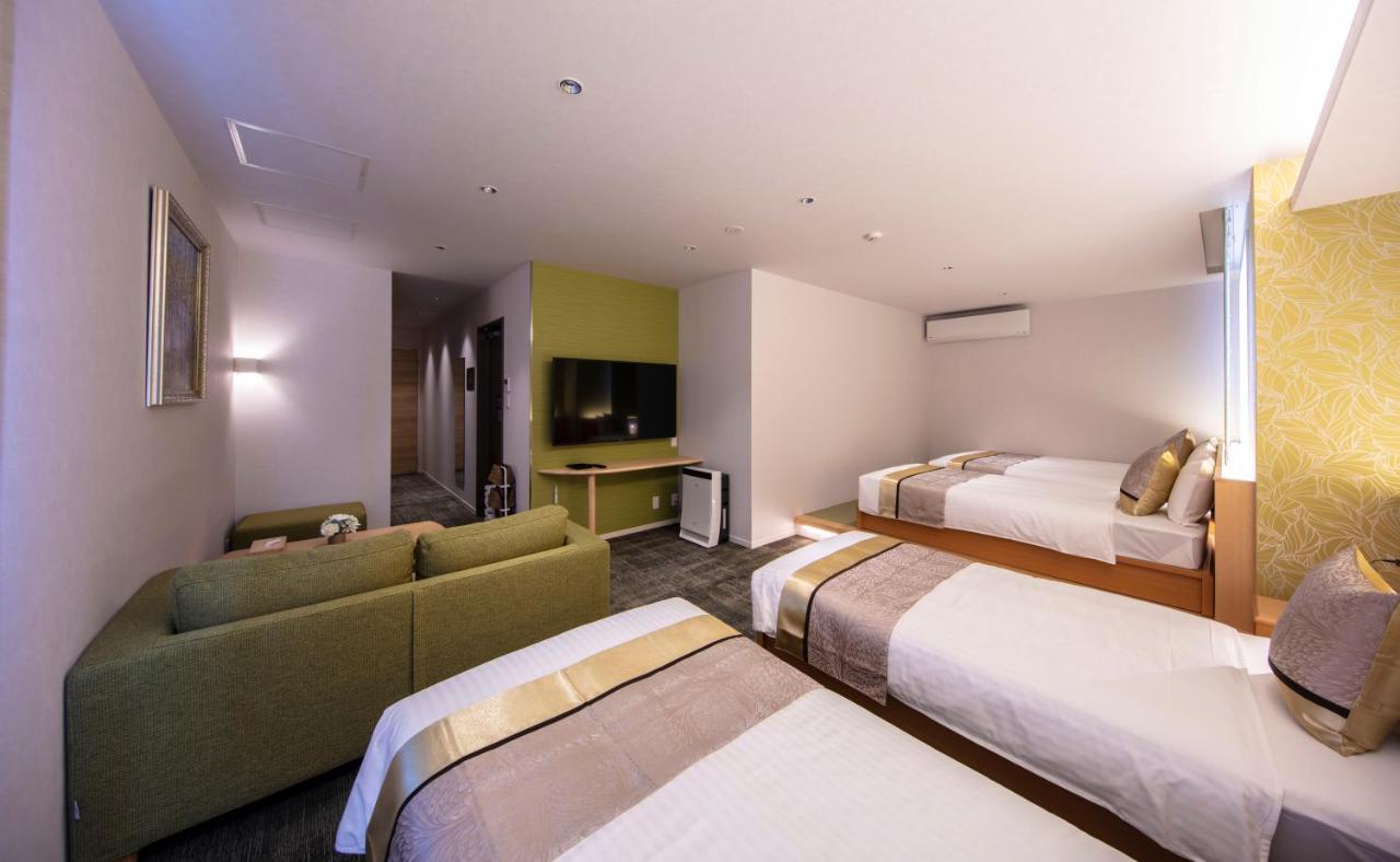 GRAND BASE Okayama Ekimae Lejlighedshotel Eksteriør billede