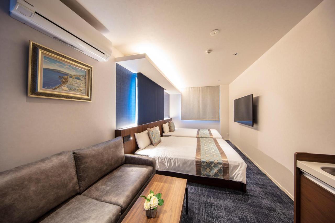 GRAND BASE Okayama Ekimae Lejlighedshotel Eksteriør billede