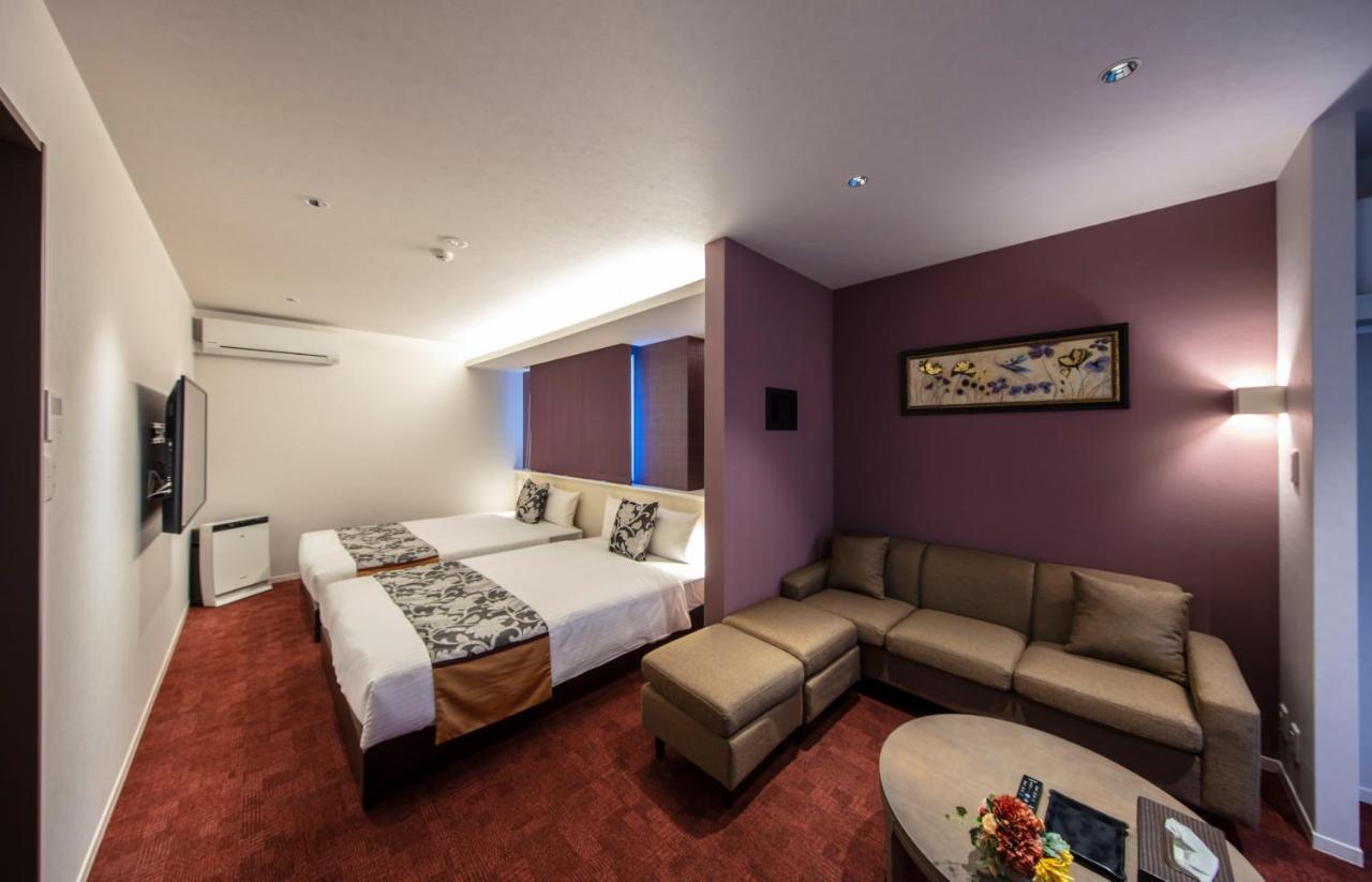 GRAND BASE Okayama Ekimae Lejlighedshotel Eksteriør billede